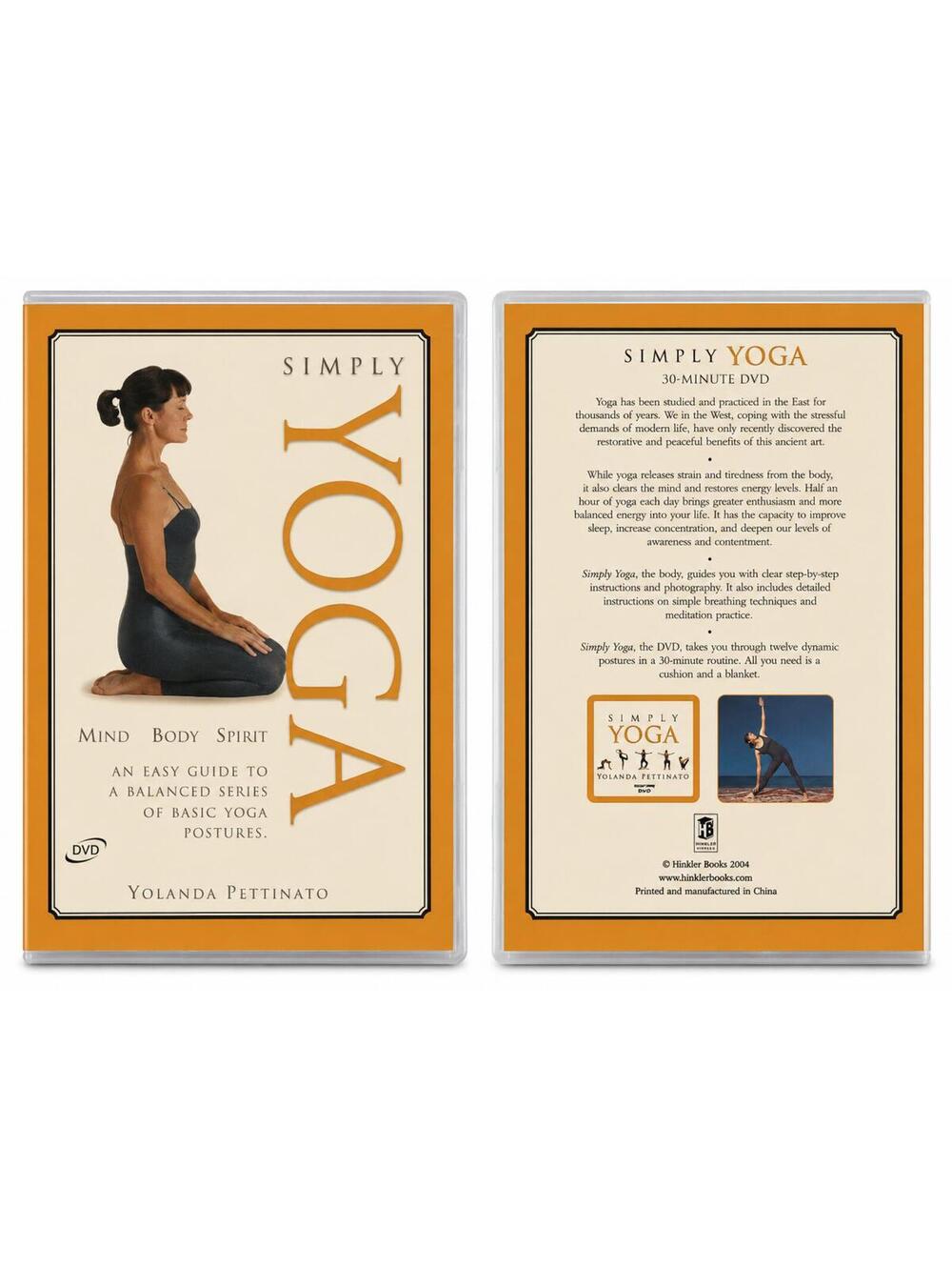 Simply Yoga DVD by Yolanda Pettinato - 30-Minute Basic Yoga Guide